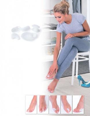 Купить Набор силиконовых протекторов - защита ног от мазолей KZ 0364