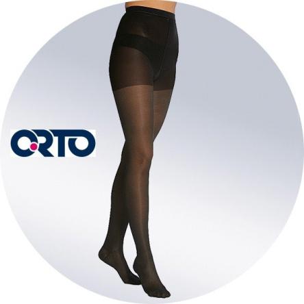 Купить Колготки женские плотные с мультифиброй, 2кл.компр. арт. 121 ORTO * 1