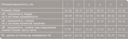 Купить Чулки компрессионные антиварикозные 2 класс компрессии Ergoforma (221) 23-32мм рт.ст. 3