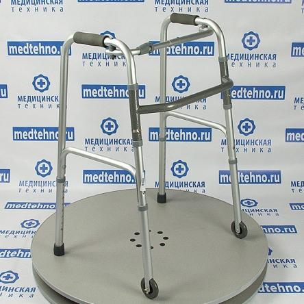 Купить Ходунки Amrus AMW1B72 на 2-х колесах (d-75 мм) с 1 замком W1В72) 3