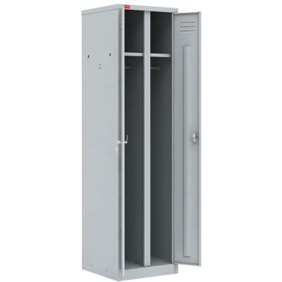 Шкаф для одежды металл, двухстворчатый, 600*500*1860 мм