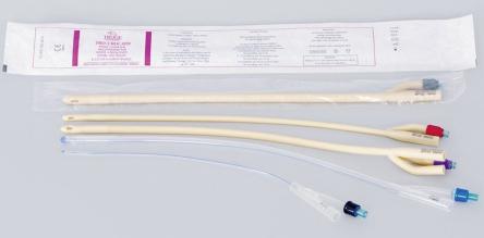Купить Катетер-баллон Фолея латексный 2-х ходовой  силиконизированныйTroge Catheters
