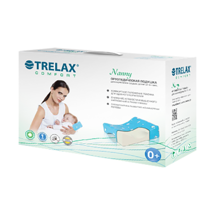 Купить Подушка ортопедическая "Trelax" для кормления грудью П29 NANNY (универсальный размер)