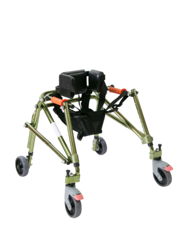 Ходунки-опоры на 4-х колесах для детей с ДЦП МЕГА-910