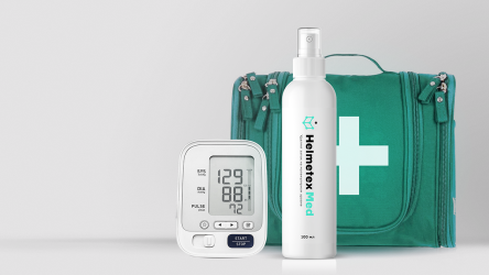 Купить Нейтрализатор запаха Helmetex MED Свежая мята №30, 100 мл. 1
