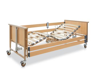 Купить Кровать медицинская  электрическая  Burmeier Dali Standart Econ (деревянные ламели, дуга д/подтягивания, матрас в комплекте)