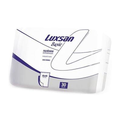 Пеленки впитывающие LUXSAN Basic / Normal 60х90; 60x60см 30шт.