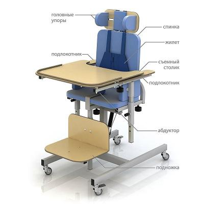 Ортопедический функциональный стул CH-37.01.03 для детей-инвалидов