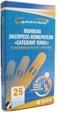 Купить Тест-полоски "Сателлит Плюс" №25 1