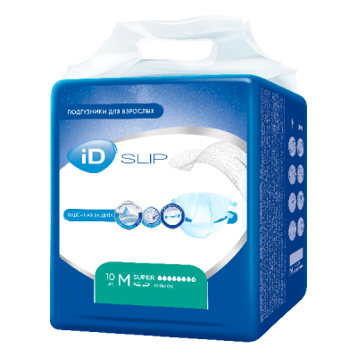 Купить Подгузники для взрослых iD SLIP (10 шт.) M