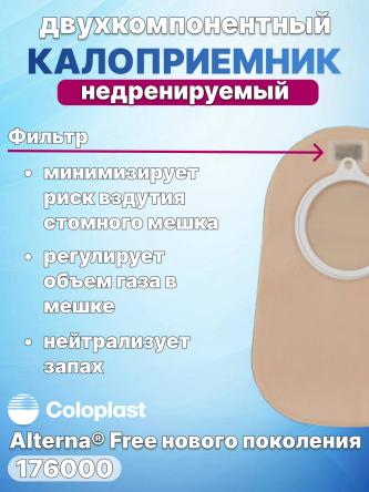 Купить Двухкомпонентный калоприемник Coloplast Alterna 176000 1