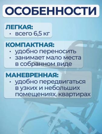Купить Кресло - каталка Retorsa mobile, ширина сиденья 40.5см 1