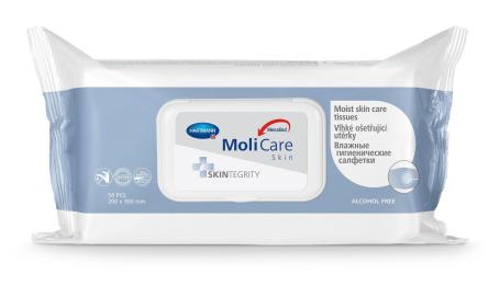 Купить Влажные очищающие салфетки Hartmann MoliCare Skin 50 шт. 0