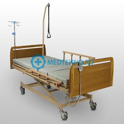 Кровать функциональная медицинская электрическая DB-6 (MM-061) светлое дерево