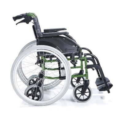Легкая инвалидная кресло-коляска 2в1 LY-710-k8 с дополнительными колесами