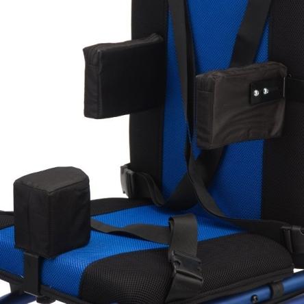 Купить Кресло-коляска для больных ДЦП FS958 Black-blue 11