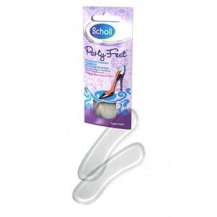 Купить SCHOLL Подушечки гелевые невидимые предотвращающие появление натертостей и мозолей для задников на обуви 0