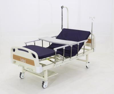 Купить Кровать механическая медицинская E-8 ММ-1 (MM-2014Д-10) с мед. матрасом, полкой и столиком