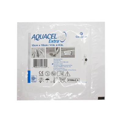 Повязка ранозаживляющая гидрогелевая с серебром стерильная 10шт/уп за 1 шт ConvaTec Aquacel Extra Ag