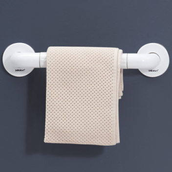 Поручень для инвалидов в ванную и туалет с антибактериальным покрытием и подсветкой 2W001-69см