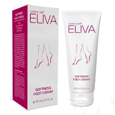 Купить Крем для смягчения огрубевшей кожи стоп ELIVA SOFTNESS FOOT CREAM, 75 мл 0