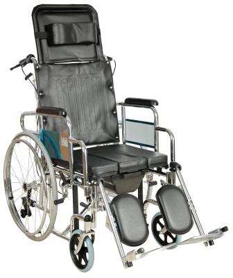 Кресло-коляска с санитарным оснащением серии FS модель 204