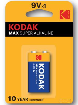 Батарейка крона Kodak max 6lr61 9v 