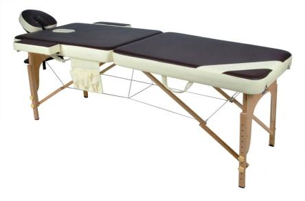 Портативный массажный деревянный стол класса люкс JF-AY01 (2х секционный )