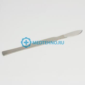 Скальпель брюшистый средний Сб 150х40 П-С-З (металл)