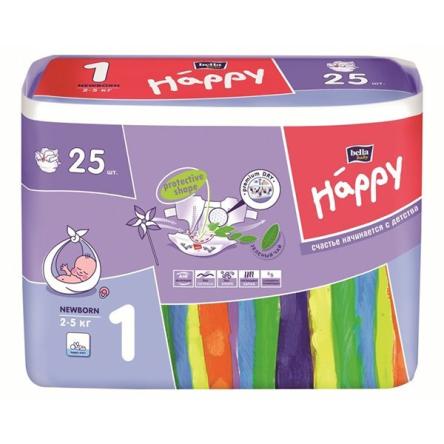 Купить Подгузники для детей BELLA BABI HAPPY (Newborn) 25 шт. 0