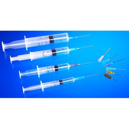 Купить Шприц одноразовый 1мл с иглой 27G1/2 (0,4*13мм) 0