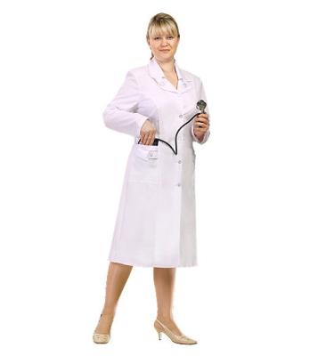 Халат медицинский женский с рукавом, модель 30 Референт XXI век