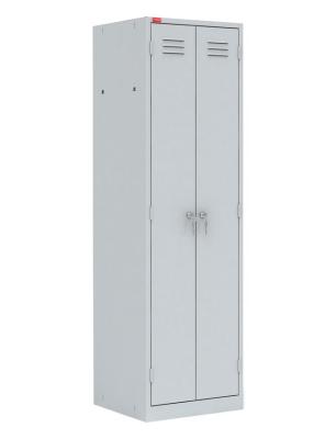 Шкаф для одежды металл, двухстворчатый, 600*500*1860 мм