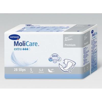 MoliCare Premium soft extra - Воздухопроницаемые подгузники: размер S, 30 шт. (169448)