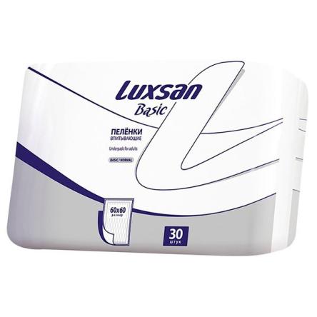 Купить Пеленки впитывающие LUXSAN Basic / Normal 60х90; 60x60см 30шт. 1
