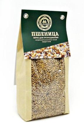 Купить Пшеница алтайская для проращивания, 800 г, ТМ "Малавит" 0