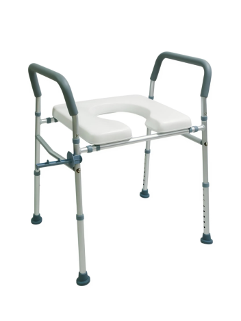 Сиденье насадка на унитаз для пожилых после операции