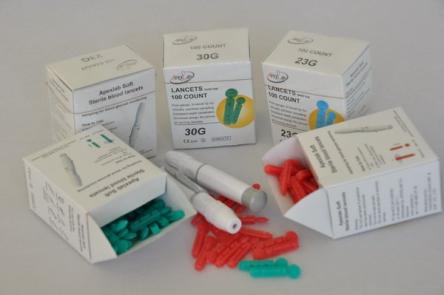 Купить Скарификатор Soft, 30G, зеленый д/ручки-держателя 100шт 2