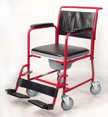 Кресло-каталка инвалидная с туалетным устройством Barry W1 (E 0807)