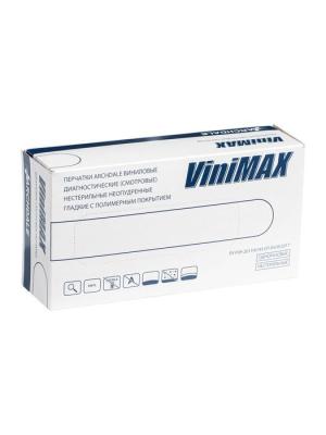 Перчатки виниловые неопудренные 50пар/уп ViniMax
