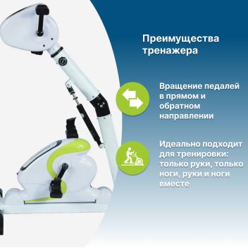Аренда электрического велотренажёра для реабилитации
