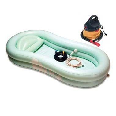 Купить Надувная ванна для мытья тела человека на кровати «EZ-BATHE» + 0