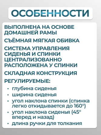 Купить Кресло-коляска для детей с ДЦП Hoggi Bingo Evolution 2XL 40 см 1