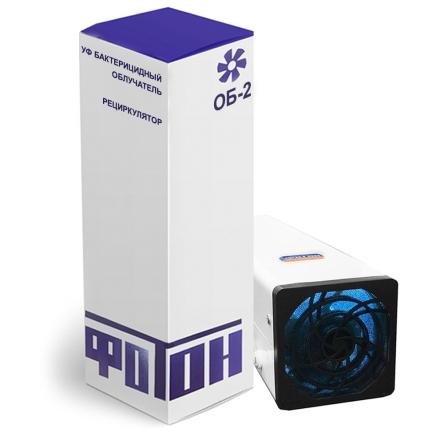 Купить Облучатель-рециркулятор бактерицидный "ФОТОН" ОБ-02 (с лампами 2*16) 0