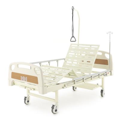 Кровать механическая медицинская E-8 ММ-1 (MM-2014Д-10) с мед. матрасом, полкой и столиком