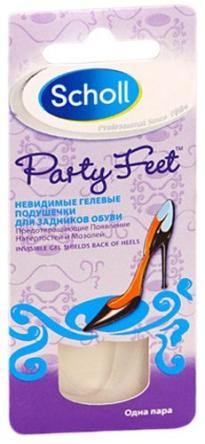 Купить SCHOLL Подушечки гелевые невидимые предотвращающие появление натертостей и мозолей для задников на обуви 2