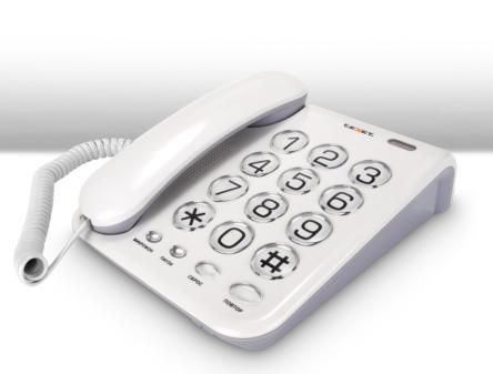 Купить Телефонный аппарат для слабослышащих и слабовидящих  teXet TX-262 0