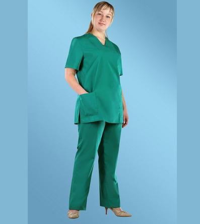 Купить Костюм медицинский зелёный, модель 8 Референт XXI век 0