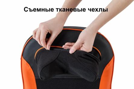 Купить Вибромассажная накидка с роликами для шеи и ИК-прогревом Neck&Back Massage Cushion FITSTUDIO 6