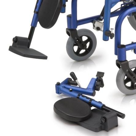 Купить Кресло-коляска для больных ДЦП FS958 Black-blue 3